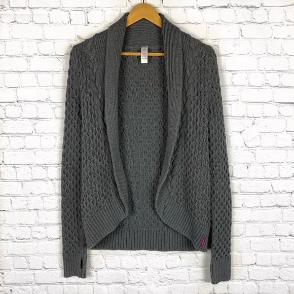 girls chunky knit cardigan